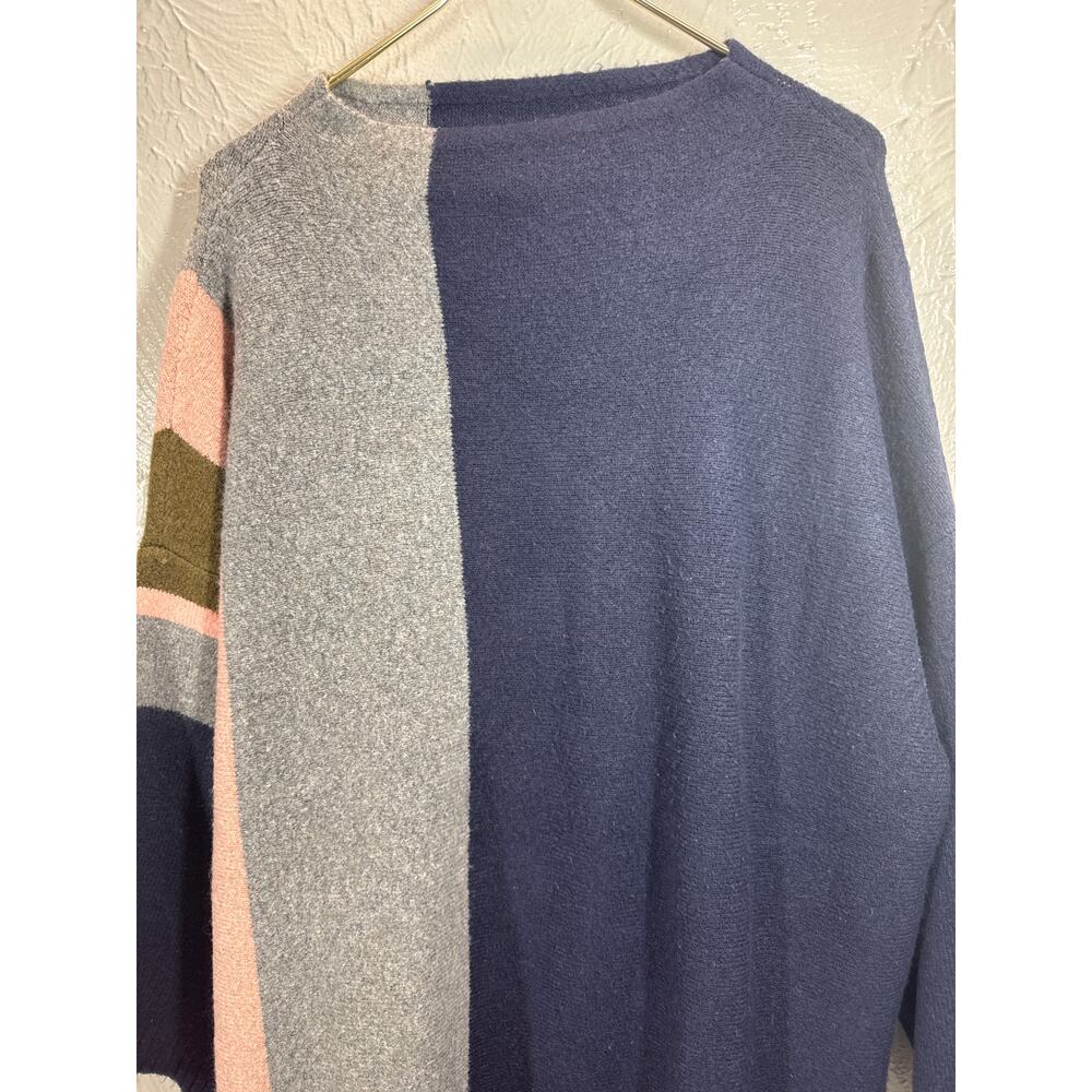 Ann‎ Taylor Colorblock Sweater oversized Tunic Womens Size Medium